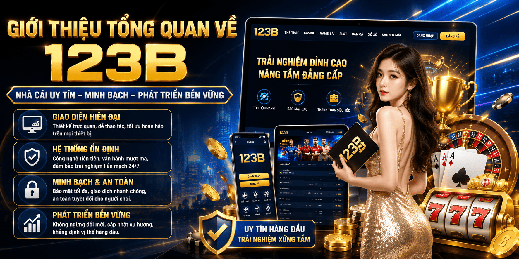 Giới Thiệu Tổng Quan về Nhà Cái 123B